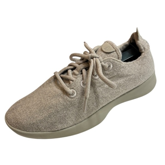 Allbirds Wool Runners Size 9 Women’s Beige Wool Running Shoes Low Top Lace Up - Picture 15 of 15